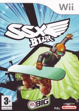 SSX Blur box cover front